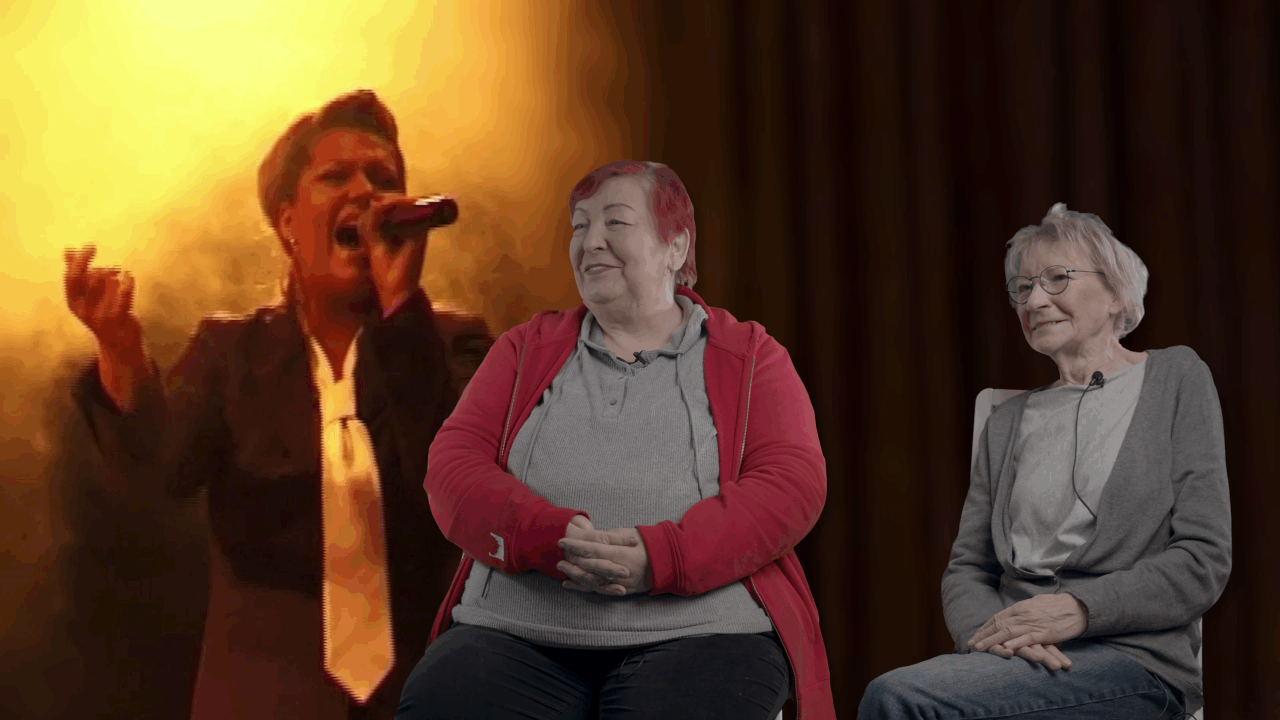 Eveline Albrecht und Birgit Schwarze